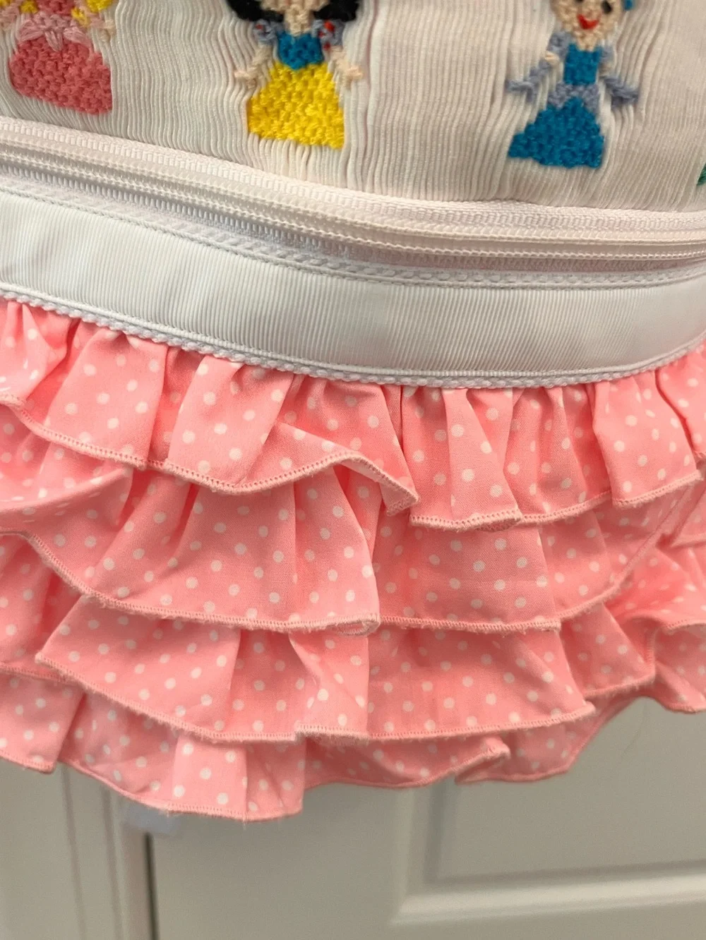 MK Clothing Design Princess Smocked : Backpack /Diaper Bag/ Essentials